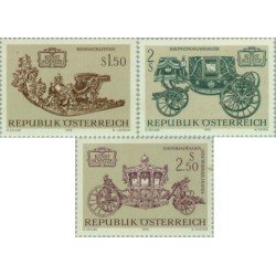 Österreich Austria - 1236/38 - 1972 Tesoros del arte austriaco--transportes-Lujo