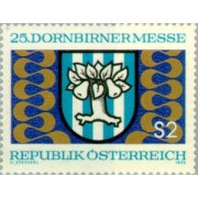 Österreich Austria - 1246 - 1973 25º Aniv. de la feria de Dornbirn Lujo