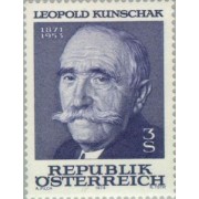 VAR3/S Österreich Austria  Nº 1398   1978  25º Aniv. muerte de Léopold Kunschak Lujo