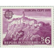 Österreich Austria - 1402 - 1978 Castillo de Riegersburg-Styrie-Lujo