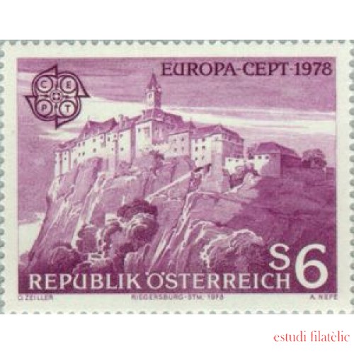 Österreich Austria - 1402 - 1978 Castillo de Riegersburg-Styrie-Lujo