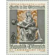 REL/S Österreich Austria  Nº 1404  1978 Exp. provincial de arte gótico en Styrie Lujo