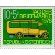 TRA1/S Österreich Austria  Nº 1420  1978  Día del sello Lujo