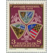 Österreich Austria - 1440 - 1979 Bicentenario de la región de Innviertel Lujo
