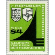 Österreich Austria - 1444 - 1979 5ª Reunión europea de viejos prisioneros de guerra-Wels-Lujo