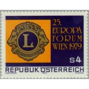 Österreich Austria - 1453 - 1979 Forum europeo-Viena-Lujo