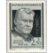 Österreich Austria - 1457 - 1979 50º Aniv. muerte de Auguste Musger Lujo