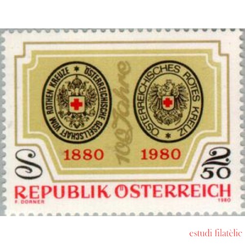 Österreich Austria - 1463 - 1980 Cent. de la cruz roja austriaca Lujo