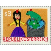 FAU5/S Öesterreich Austria   Nº 1503   1981  Sello para los niños Lujo