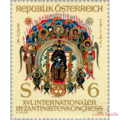Öesterreich Austria - 1512 - 1981 16º Congr. inter. de bizantinología Lujo