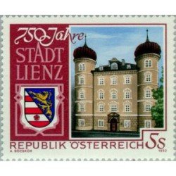 Öesterreich Austria - 1900 - 1992 750º Aniv.de la ciudad de Lienz Lujo Öesterreich Austria - 1900 - 1992 750º Aniv.de la ciudad de Lienz Lujo