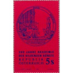 Öesterreich Austria Nº 1909 1992 Tricentenariode la Academia de Bellas Artes de Viena Lujo Öesterreich Austria Nº 1909 1992 Tricentenariode la Academia de Bellas Artes de Viena Lujo