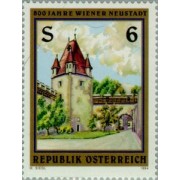 Öesterreich Austria - 1950 - 1994 800º Aniv. de la ciudad de Wierner Neustatd Lujo