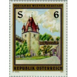 Öesterreich Austria - 1950 - 1994 800º Aniv. de la ciudad de Wierner Neustatd Lujo Öesterreich Austria - 1950 - 1994 800º Aniv. de la ciudad de Wierner Neustatd Lujo