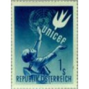 Österreich Austria - 777 - 1949 En honor de UNICEF Lujo