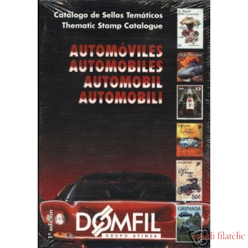 Catálogo Catalogue Automóviles Temático Domfil 