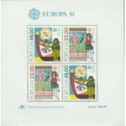 Portugal - 33-HB - 1981 Europa Folklore Lujo