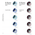 Hojas monedas 5 euros