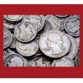 Monedas de plata a peso