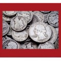 Monedas de plata a peso