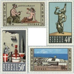 Chipre - 235/38 - Propaganda para el vino MNH Chipre - 235/38 - Propaganda para el vino MNH