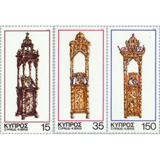 Chipre - 491/93 - 1978 Navidad Lujo