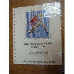 España Documento FNMT 10 Fútbol España 82