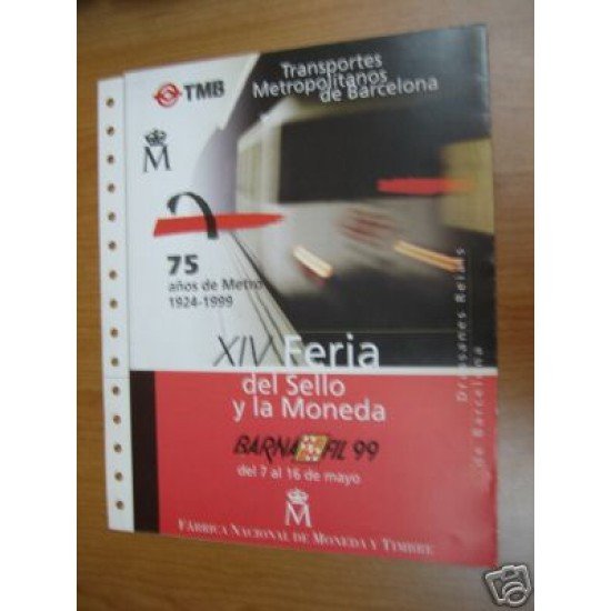 España Documento FNMT 55 Barnafil 99 Metro