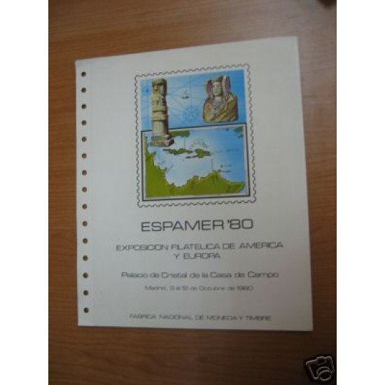 España Documento FNMT 12 ESPAMER 1980