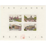 Alemania Berlín GERMANY HB 8 1987 750º Aniv. de Berlín Lujo