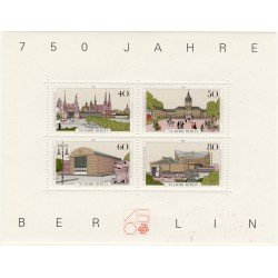 Alemania Berlín GERMANY HB 8 1987 750º Aniv. de Berlín Lujo