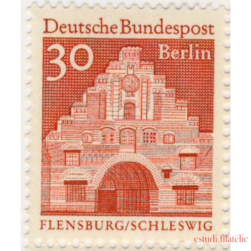  Alemania Berlín - 266 - 1967 DEUTSCHE Serie 1966 Lujo