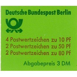Alemania Berlín - 633B-C - 1982 DEUTSCHE Serie castillos-Carnet 8 sellos-Lujo