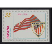 España Tarjetas del Correo y de Iniciativa Privada 37 1998 Athletic de Bilbao Fútbol Football España Tarjetas del Correo y de Iniciativa Privada 37 1998 Athletic de Bilbao Fútbol Football