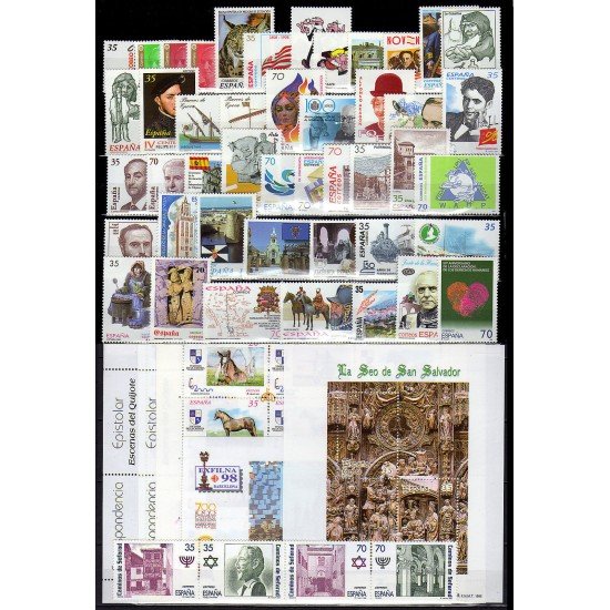 España Spain Año Completo Year Complete 1998 Incluye Minipliego Caballos Completo España Spain Año Completo Year Complete 1998 Incluye Minipliego Caballos Completo
