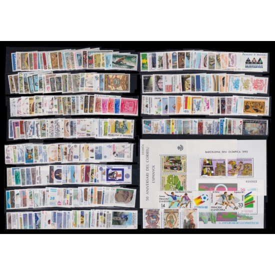 Andorra Española Colección 1973/2007 MNH
