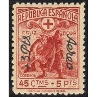 España Spain 768 1938 Cruz Roja Red Cross Stamps MH