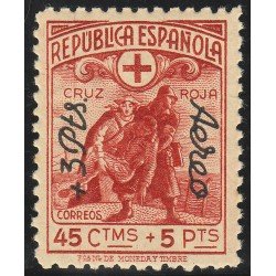 España Spain 768 1938 Cruz Roja Red Cross Stamps MH España Spain 768 1938 Cruz Roja Red Cross Stamps MH