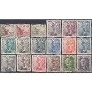 España Spain 1044/61 1949/1953 Franco Cid MNH