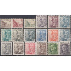 España Spain 1044/61 1949/1953 Franco Cid MNH España Spain 1044/61 1949/1953 Franco Cid MNH