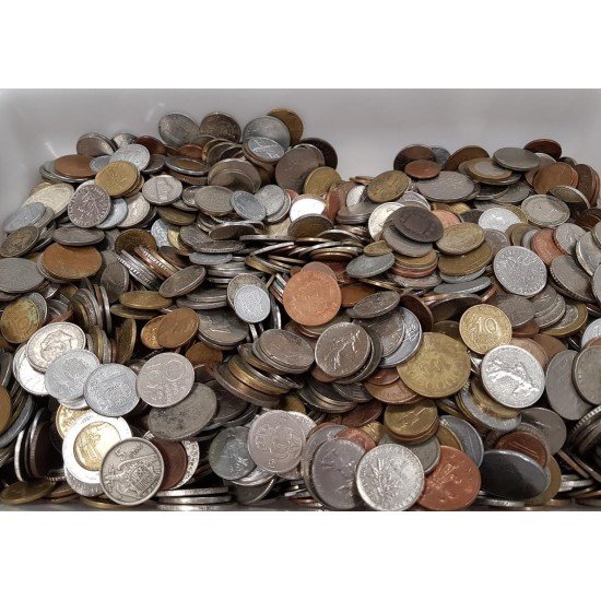 <div><strong>Lote 100 Kg Monedas Mundiales variadas</strong></div> <div><strong>Lote 100 Kg Monedas Mundiales variadas</strong></div>