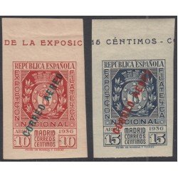 España Spain 729/30 1936 Expo Madrid MNH España Spain 729/30 1936 Expo Madrid MNH