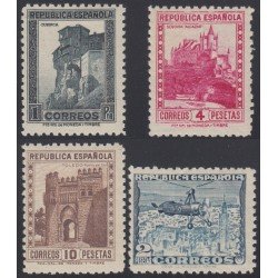 España Spain 770/72A 1938 Monumentos Autogiro MNH España Spain 770/72A 1938 Monumentos Autogiro MNH