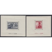 España Spain 862/63 862/3 1938 Hojitas Batalla de MNH España Spain 862/63 862/3 1938 Hojitas Batalla de MNH