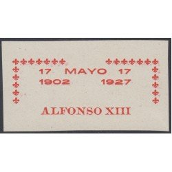 España Spain Variedad 368 (363/72) 1927 Improntas Alfonso XIII España Spain Variedad 368 (363/72) 1927 Improntas Alfonso XIII