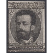 España Spain Variedad 129 1872 Prueba Amadeo Saboya Galvez 844