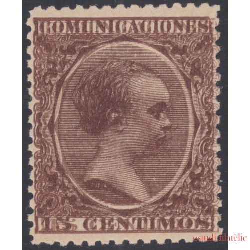 España Spain Variedad 219ed 1889/1899 Pelón Doble Impresión 250€