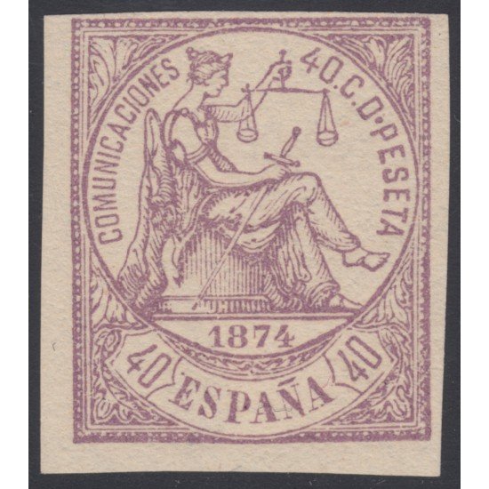España Spain Variedad 148s Sin Dentar Alegoría de la Justicia España Spain Variedad 148s Sin Dentar Alegoría de la Justicia
