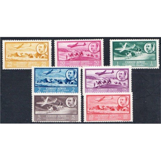 África Occidental Española  20/26  1951 Franco MNH