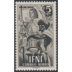 Ifni 71 1950 Día del sello Lope Sancho de Valenzuela MNH Ifni 71 1950 Día del sello Lope Sancho de Valenzuela MNH